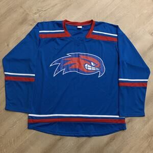 UMass Lowell River Hawks Promotional Hockey Jersey #1 Adult XL Blue Promo